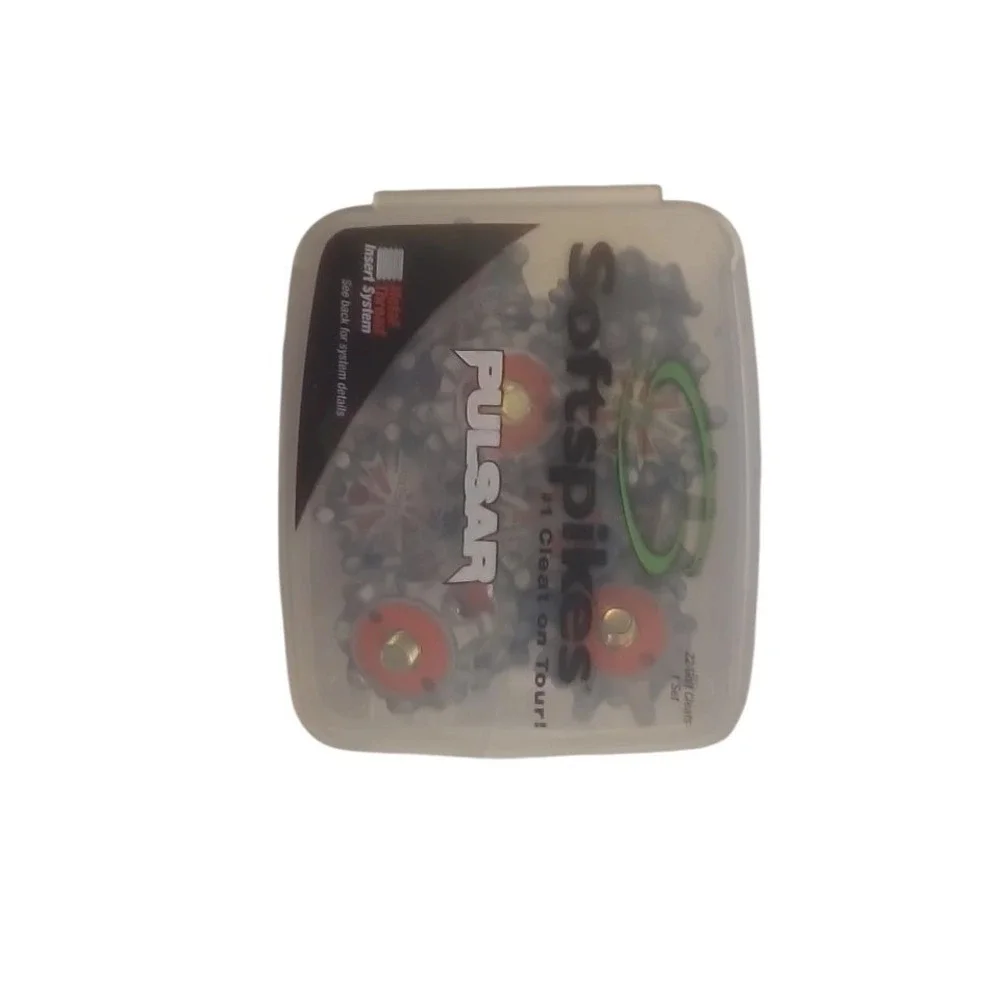 Softspikes 22-Count Pulsar Golf Cleats - Red/Black -‎ New In Package